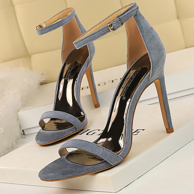 BIGTREE Summer Heels – Elegant stiletto sandals for a sexy, modern look "