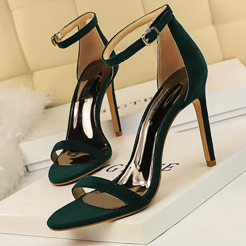 BIGTREE Summer Heels – Elegant stiletto sandals for a sexy, modern look "