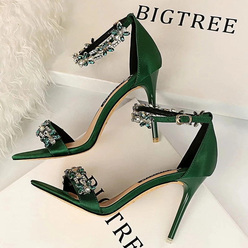 BIGTREE Summer Heels – Elegant stiletto sandals for a sexy, modern look "