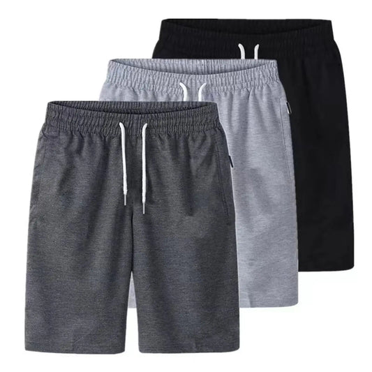 Mens Sports Pocket Solid Drawstring Board Trunk